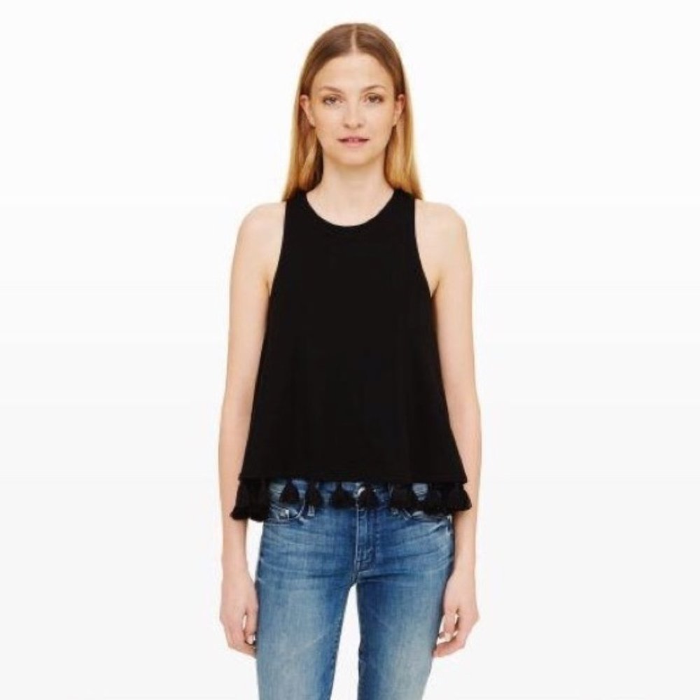 Club Monaco Silvana Tassel Top